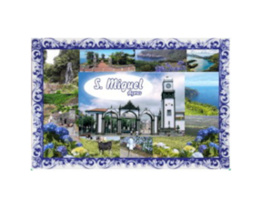 Fotolito magnético motivo São Miguel - Açores