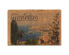 Fotolito magnético em cortiça motivo Ilha da Madeira