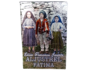 Magnético de borracha (brilhante) motivo 3 Pastorinhos de Fátima