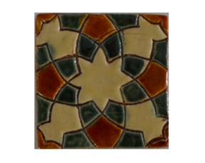 Azulejo mourisco-grés 7,5x7,5 cm