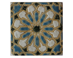 Azulejo mourisco-grés 14X14 cm