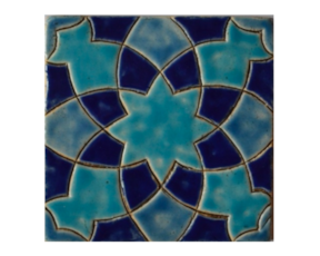 Azulejo mourisco-grés 14x14 cm