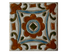 Azulejo mourisco-grés 14x14 cm