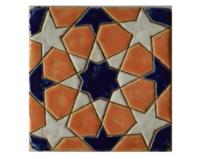 Azulejo mourisco-grés 14x14 cm