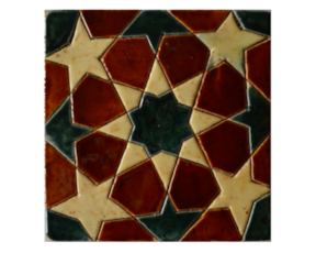 Azulejo mourisco-grés 14x14 cm