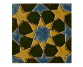 Azulejo mourisco-grés 14x14 cm