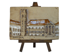 Páteo da Universidade de Coimbra em grés