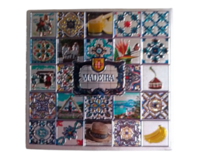 Magnético de borracha (brilhante) motivos Arquipélago Madeira