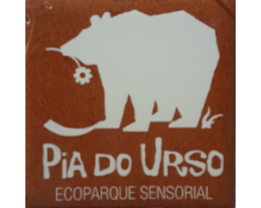 Magnético com azulejo decorado Pia do Urso 5X5cm