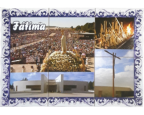 Postal com motivo Santuário de Fátima
