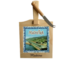 Tábua de queijo Aeroporto 15x15 cm