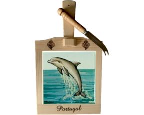 Tábua de Queijo Golfinho 15x15 cm